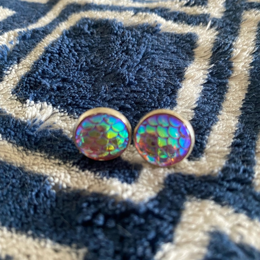 Mermaid earrings